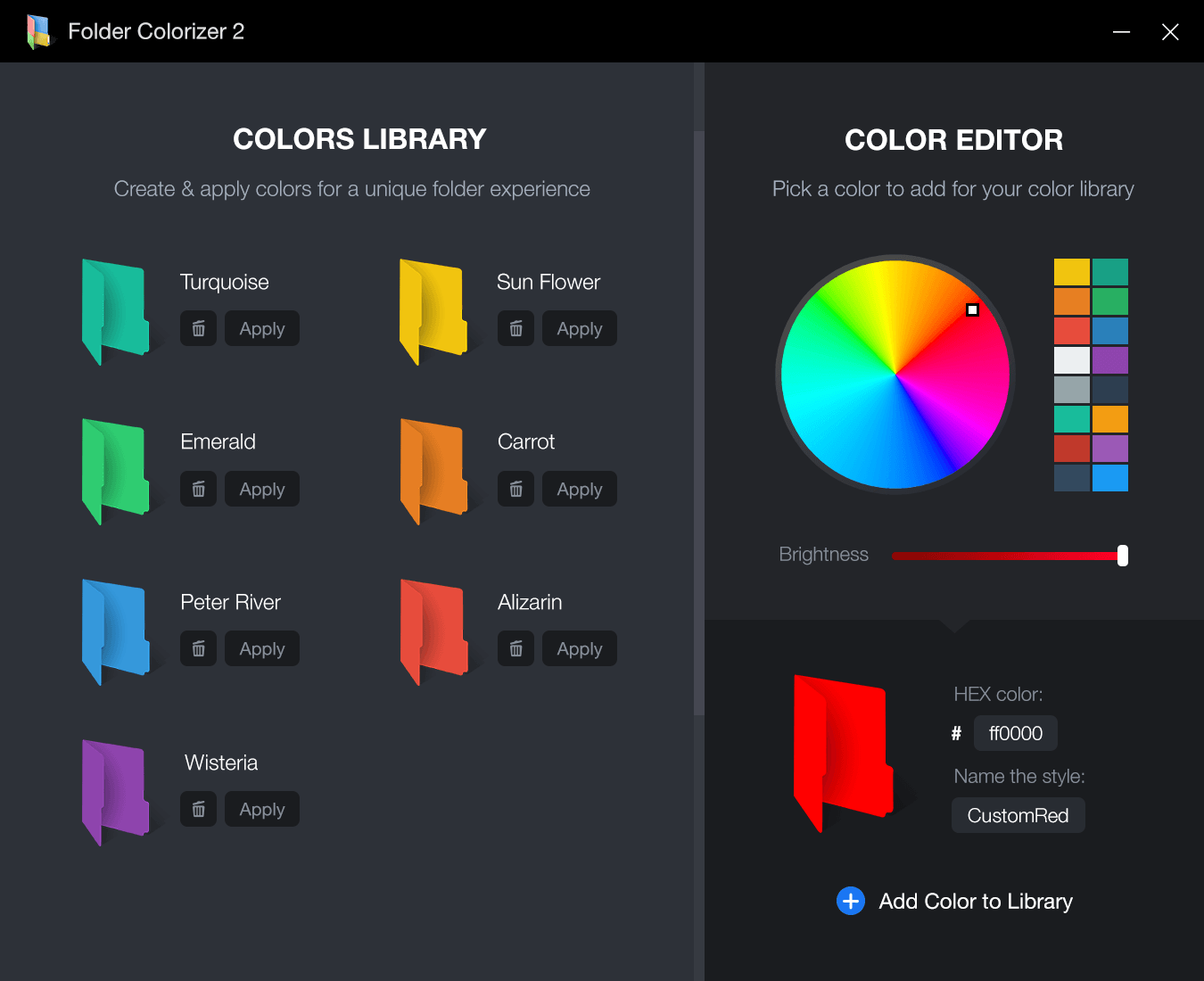 free folder colorizer